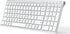 iClever BK10 Bluetooth Keyboard, Multi Device Rechargeable Bluetooth 5.1 with Number Pad, Ergonomic Design