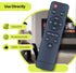 RYQIF 2 1 2.2 32 inch 5.0 Replacement Remote Control fits Puxinat in Separable Sound Bar for Smart TV, Channel TV
