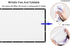 Mdbebbron 150 inch 16:9 Projection Screen Foldable Anti-Crease Portable Projector Movies Screen for Office Home Theater