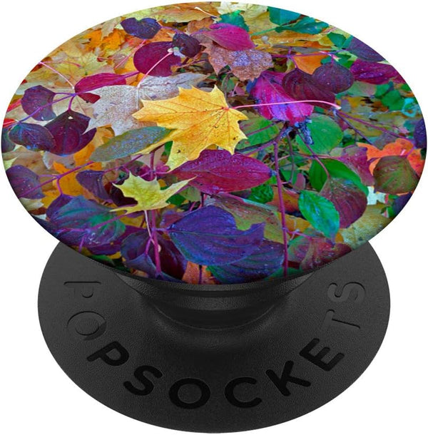PopSockets Swappable PopGrip Colors Leaves Autumn Fall