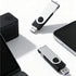 Bliksem 3 Pack 64GB 2.0 360 Black(3-Pack 64GB) USB Flash Drive with Type C Adapter and Storage Box USB High Speed Metal