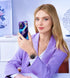 Hocase Heavy Duty Shockproof Case for Galaxy S20 FE 5G, Soft Silicone Rubber + Hard Plastic Bumper - Blue Purple Marble