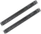 RIVECO 1U Brush Panels for Rack Cable Management, 2 PCS Server Rack Cable Organizer for 19 Inch Network Rack Mount Black