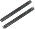 RIVECO 1U Brush Panels for Rack Cable Management, 2 PCS Server Rack Cable Organizer for 19 Inch Network Rack Mount Black