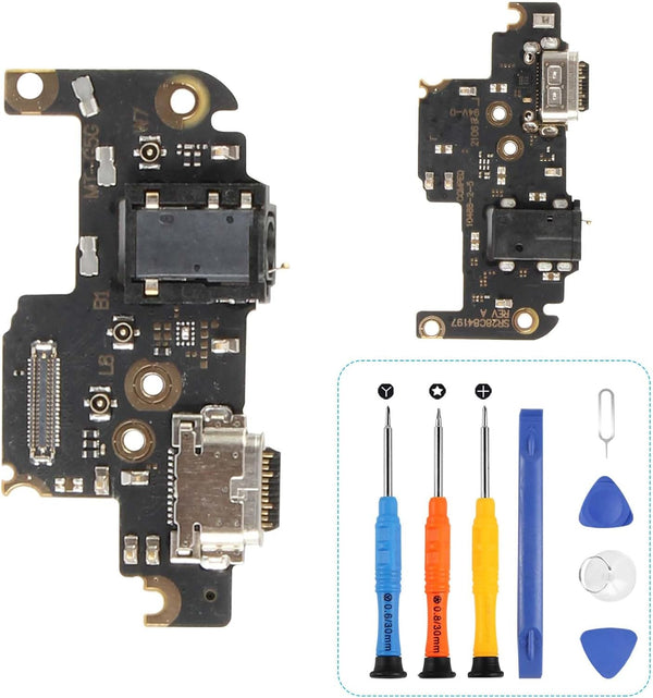 USB Type C Charging Cable Replacement for Motorola Moto One 5G ACE, G 5G XT2113 Dock Connector with Tools