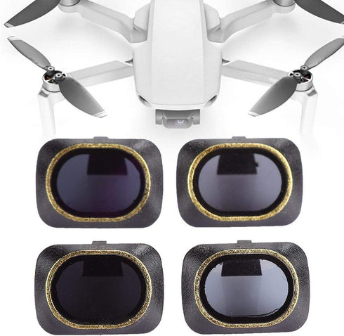 Lens Filter Kit - Optical Glass ND4/8/16/32 Lens Filter Set, Sturdy Neutral Density Accessory for Mavic Mini