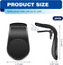 Shakas 2 360 PCS Mobile Phone Navigation Magnetic Bracket, Degrees Rotation Adsorption-type Vehicle Air Vent Navigation