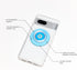 PopSockets Phone Grip - Blue Opalescent Translucent, Compatible with MagSafe, Adapter Ring Included, Wireless Charging