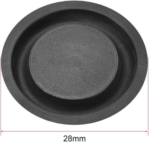 uxcell 28mm Dia. Speaker Passive Radiator Vibration Plate, Subwoofer Vibration Membrane, DIY Bass, Low Frequency 4pcs