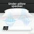 Falzcad 36 Pillow Speaker for Sleeping, Bone Conduction Speaker, Bedside Speaker with Built-in White Noise, Auto Off