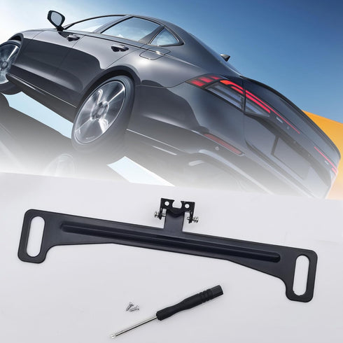 Pack-1 Car Rear View Camera Bracket, Waterproof Metal Dash Cam Mount Kit for Most Cars (Black)