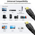kanmis 4K 25ft, 2.0 &4K@60Hz 2K 1080P, PS3 PS4 HDMI Cable High Speed Hdmi Cables Ultra High Speed Gold Plated