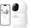 Indoor Security Camera, 2K Pet Dog Camera with Phone App, Baby Monitor with Auto Tracking, Night Vision, Cloud & SD