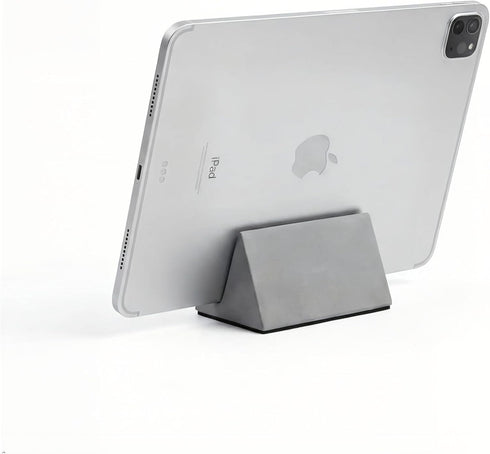 Zitiyade 17/16/15/14/13/12 Concrete Phone Stand, Desktop Phone Stand,Multifunctional Stand, Compatible with IPAD/iPhone