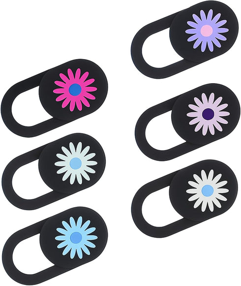 Xelsluthe 6 Pack Laptop Camera Cover Slide, Computer Camera Cover Slide, Webcam Privacy