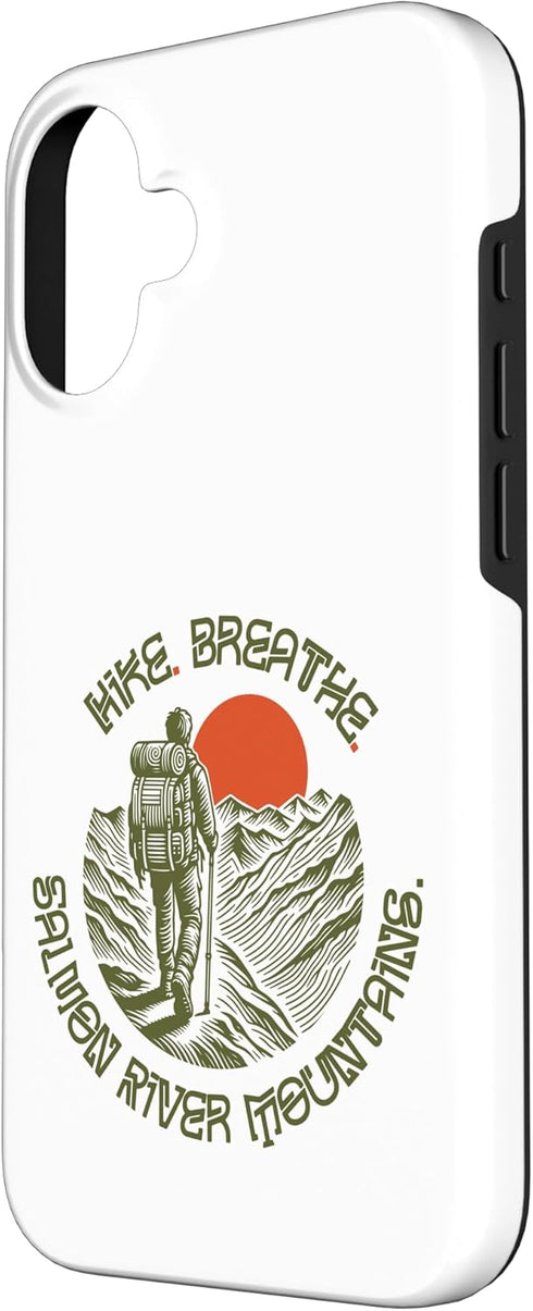 Mountaineering in USA 16 Mountaineering - Salmon River Mountains Case for iPhone