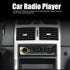 Bluetooth Car Radio Autoradio, Voice Control Audio Player, Dual Connection Handsfree USB2.0 CD Stereo Receiver with LED