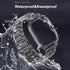 Compatible Bands for Xiaomi Redmi Watch 4, Stainless Steel Metal Replacement Strap Bracelet Accessories