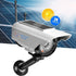 Sonew Fake Camera, Solar Power LED Dummy Security Camera for Indoor and Outdoor Surveillance