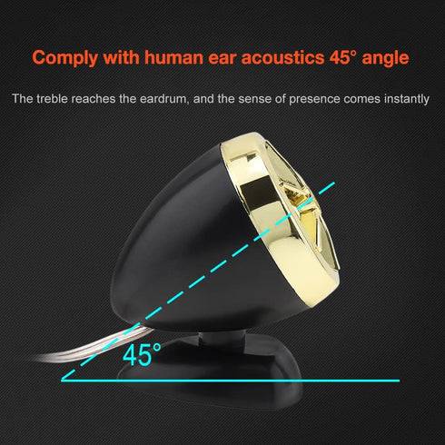 Tweeters for Car Audio, 2pcs Car Speakers, 1200W Universal Tweeters Mini Horn Music Dome Loudspeaker