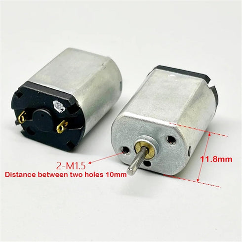 OQWKYK 1.5V 2.4V 3V 030 23000RPM-45000RPM DC Mini Carbon Brush Motor High Speed for Electronic Door Lock/Racing Toy Car