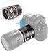 Macro Lens Tube Extension, Fast Auto Focus Adapter Ring 13mm 21mm 31mm for EOS EF Mount Cameras