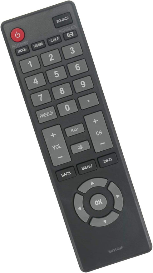 New NH310UP Replace Remote Fit for Emerson LCD LED TV Models LF320EM5F, LF320EM4A, LC320EM3FA, LE190EM3, LE220EM3,