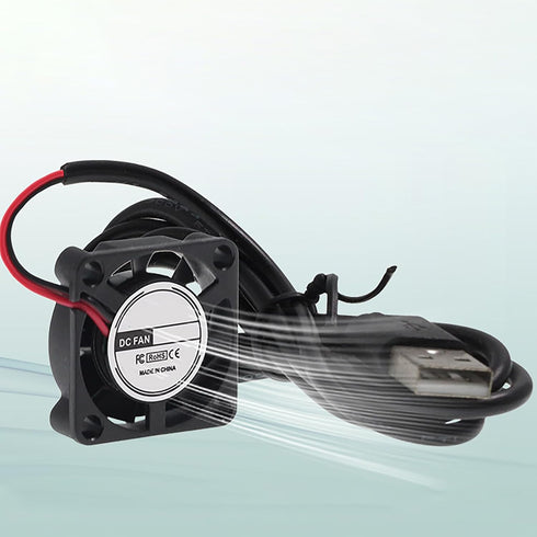 DUJVCZB 2507 5V, 11000RPM 25mm 07mm 1m FDKB2507H05 Mini USB Cooling Fan High Speed x Industrial Computers Fans with USB