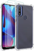 Osophter Moto G Pure Phone Case, Clear TPU with Screen Protector, Shock-Absorption Flexible Cover for Motorola G Pure