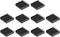 uxcell Electronics Cooler Heatsink for MOS GPU IC Chip, Black 14 x 14 x 4 mm, 10pcs