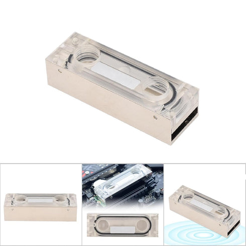 Bewinner M2-ZBSR Copper Heat Sink for M.2 SSD (2280) - High Performance Water Cooling Solution
