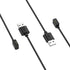 FitTurn Charger for Xiaomi MI Band 8, 3.3ft USB Adapter Charge Cord for Xiaomi MI Poco/lite 2/Redmi Watch