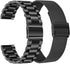 FitTurn Replacement Metal Watch Bands for FILIEKEU I9/Basznrty S52 Smart Watch, Adjustable Stainless Steel Bracelet