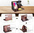 1STKER Gifts for Men Christmas, Wood Phone Docking Station, Mens Gifts for Birthday or Gifts for Dad Fathers Day, Desk