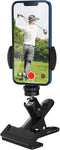 MoKo Phone Stand Golf Cart Mount, Cell Phone Holder for Golf Analyzer, Fits 4.7" - 6.8" Phones, Black