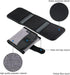 JJC Lens Filter Pouch Case for Circular Filters Up to 82mm - 3-Pocket Lens Filter Wallet with Fasten Belt Loop