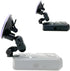 Enhanced Dual Ball Joint Adjust Suction Cup Bracket for UNIDEN R1 R2 R3 R4 R7 R8 R9 Radar Detector