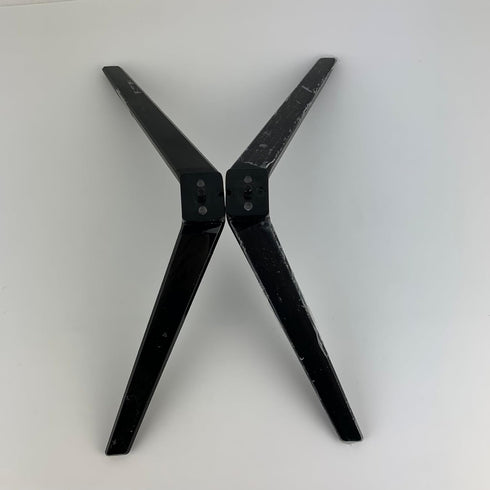 (0090809120A) LT-49MAW598A, LT-50MAW595, OEM TV Stand Base Legs fit for JVC Compatible with Screws Included