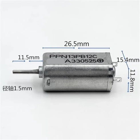 KVSYYKII 1PC 050 3V/6V/9V 12000RPM Mini Motor High-Speed Mini Electric Motor for DIY Car Toys AV Equipment CD/DVD