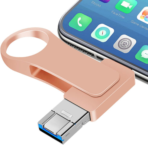 Marryler Photo Stick USB Flash Drive 512GB - Multi-Port Memory Stick USB 3.0
