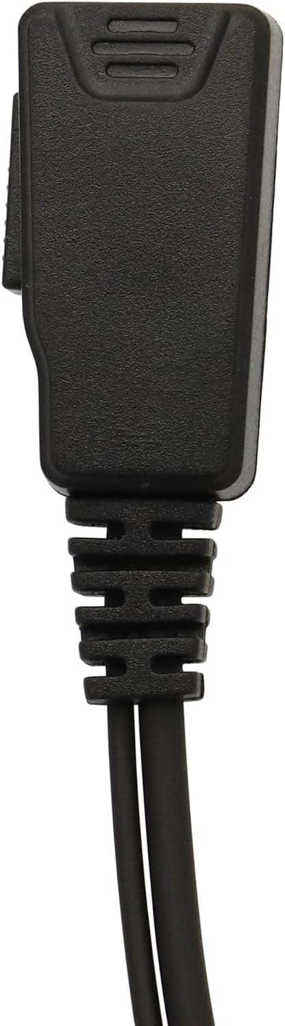 G-Shape Clip Ear Earpiece Headset with PTT Button & Mic for Yaesu Vertex VX-6R 7R 6E 7E Icom IC-4300L