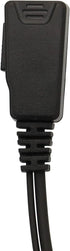 G-Shape Clip Ear Earpiece Headset with PTT Button & Mic for Yaesu Vertex VX-6R 7R 6E 7E Icom IC-4300L