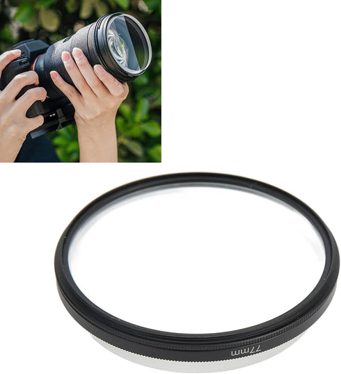FAUOSWUK Photographic Effect Filter,77mm Photography Prism with,Double Sided Camera Filter Effect for Selfie