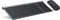 seenda Rechargeable Wireless Keyboard and Mouse Combo, Ultra Thin Low Profile with Number Pad, Black and Grey