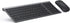 seenda Rechargeable Wireless Keyboard and Mouse Combo, Ultra Thin Low Profile with Number Pad, Black and Grey