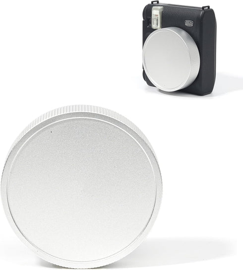 Lens Protective Cap for Fujifilm Instax Mini 99 Instant Camera, Aluminum Cover with Anti-Lost Rope and Dust-Proof Bag -