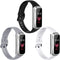 Watbro Compatible with Samsung Galaxy Fit SM-R370 Bands, Adjustable Soft Silicone Replacement Straps for Smartwatch