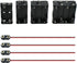 SDTC Tech AA Battery Holder with Snap Connector Kit - 2/4/6/8 x 1.5V Include Battery Case Box and Lead Wire