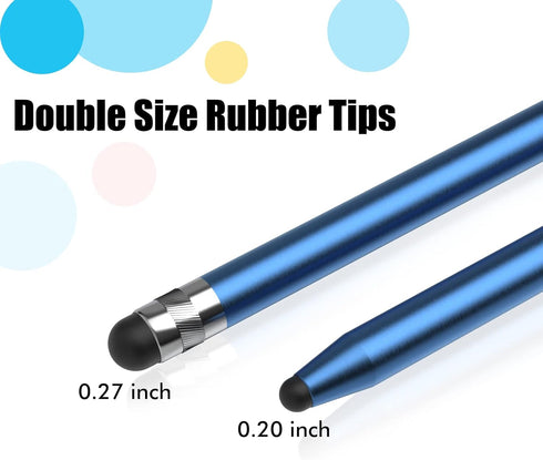 Digiroot 20 Pieces Rubber Replacement Tips, Sensitive and Durable, Compatible with Digiroot 2 in 1 Rubber Tip Stylus