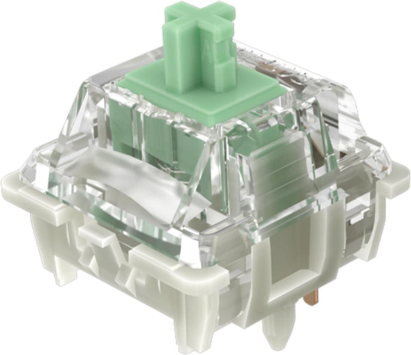 Gateron Baby Kangaroo 2.0 Keyboard Switches, 5-Pin Pre-lubed Heavy Tactile Green Switches for MX Mechanical Keyboards